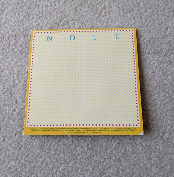 Vtg Pop Shots Betty boop birthday bash card NWOT - Picture 2 of 5